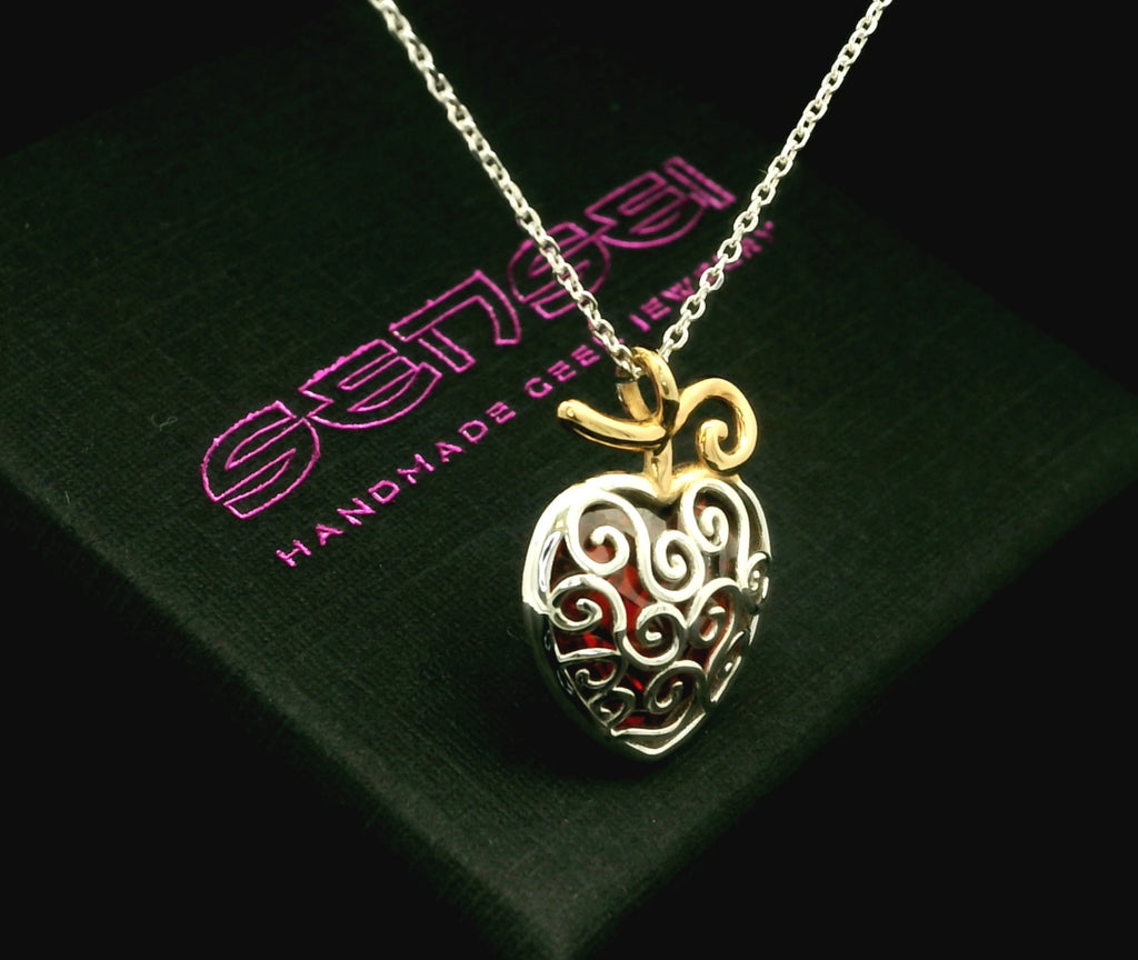 Red Heart Necklace