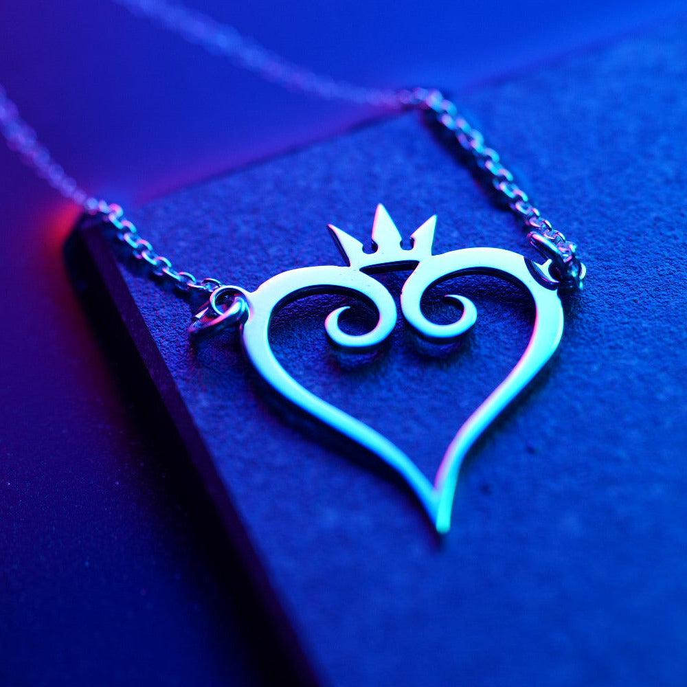 Cadena de plata de ley de Kokoro Necklace