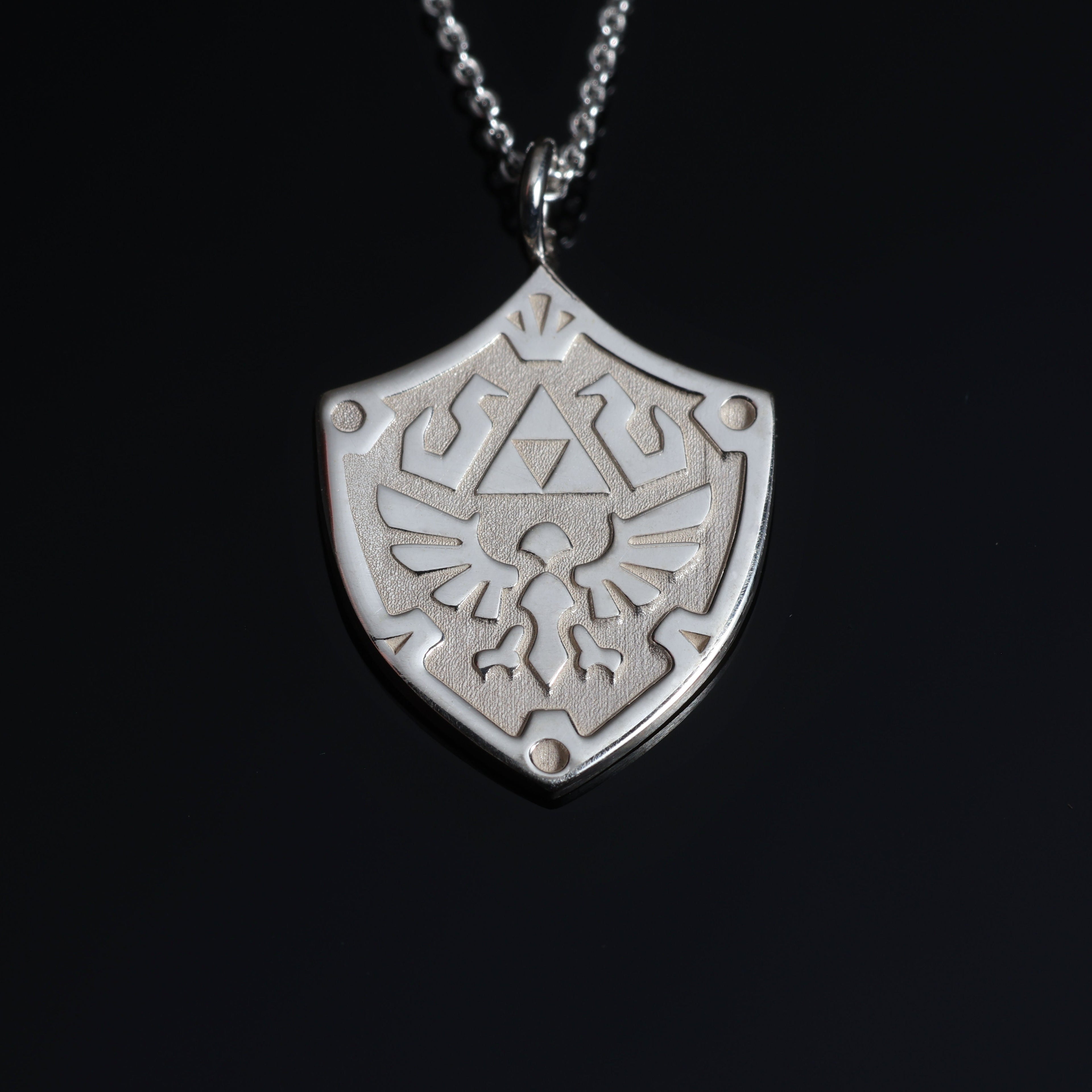 Close-up of tate necklace pendant